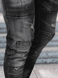 Vaquero de hombre negras OZONEE NB/MP0155N