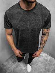 Camiseta de hombre grafito oscuro OZONEE JS/S01Z