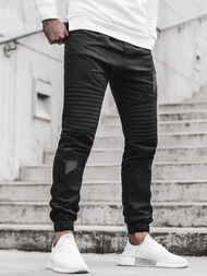 Pantalón jogger de hombre negro OZONEE A/829