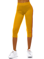 Leggings para mujer amarillo OZONEE JS/1037/B10