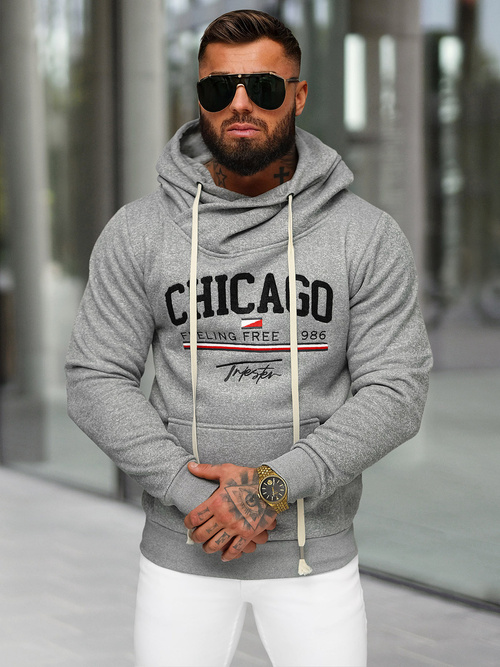 Sudadera de hombre siva OZONEE O/TT30508