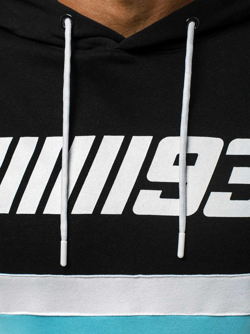 Sudadera de hombre azul claro OZONEE A/0963Z