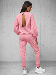 Conjunto de chándal de dos piezas de rosa OZONEE O/12113Z