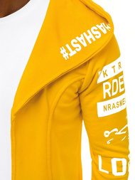 Sudadera de hombre amarilla OZONEE A/11110Z