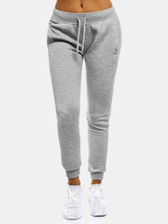 Pantalón de chándal para mujer gris OZONEE JS/CK01