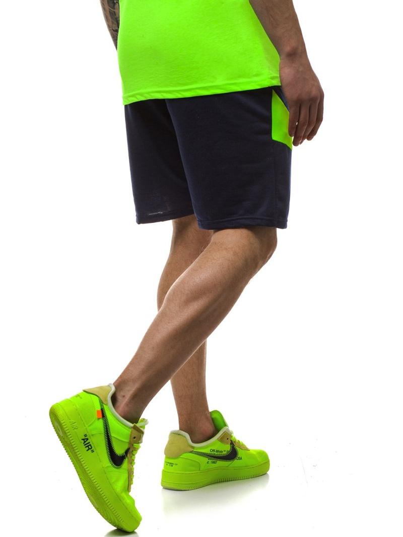 Pantalón corto de hombre azul marino JS/KS2507