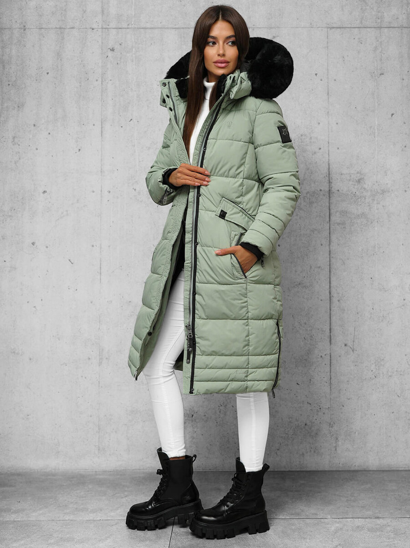 Chaqueta de mujer menta OZONEE O/W377