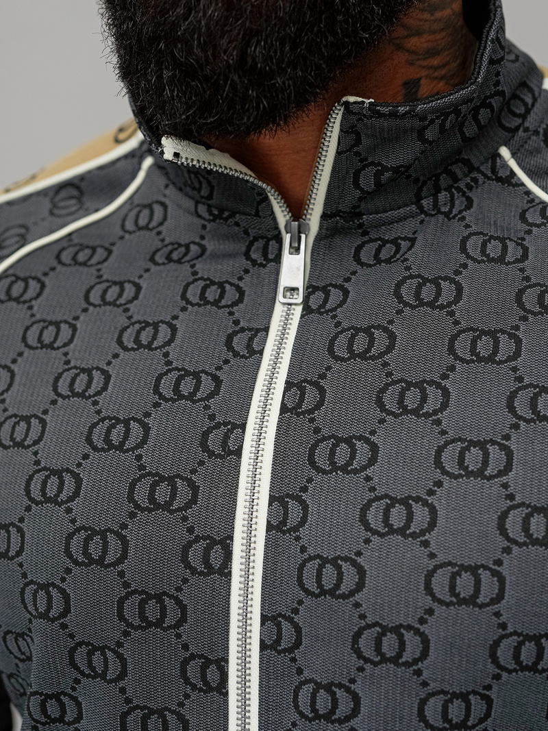 Chándal de hombre negro OZONEE O/FF5110AB