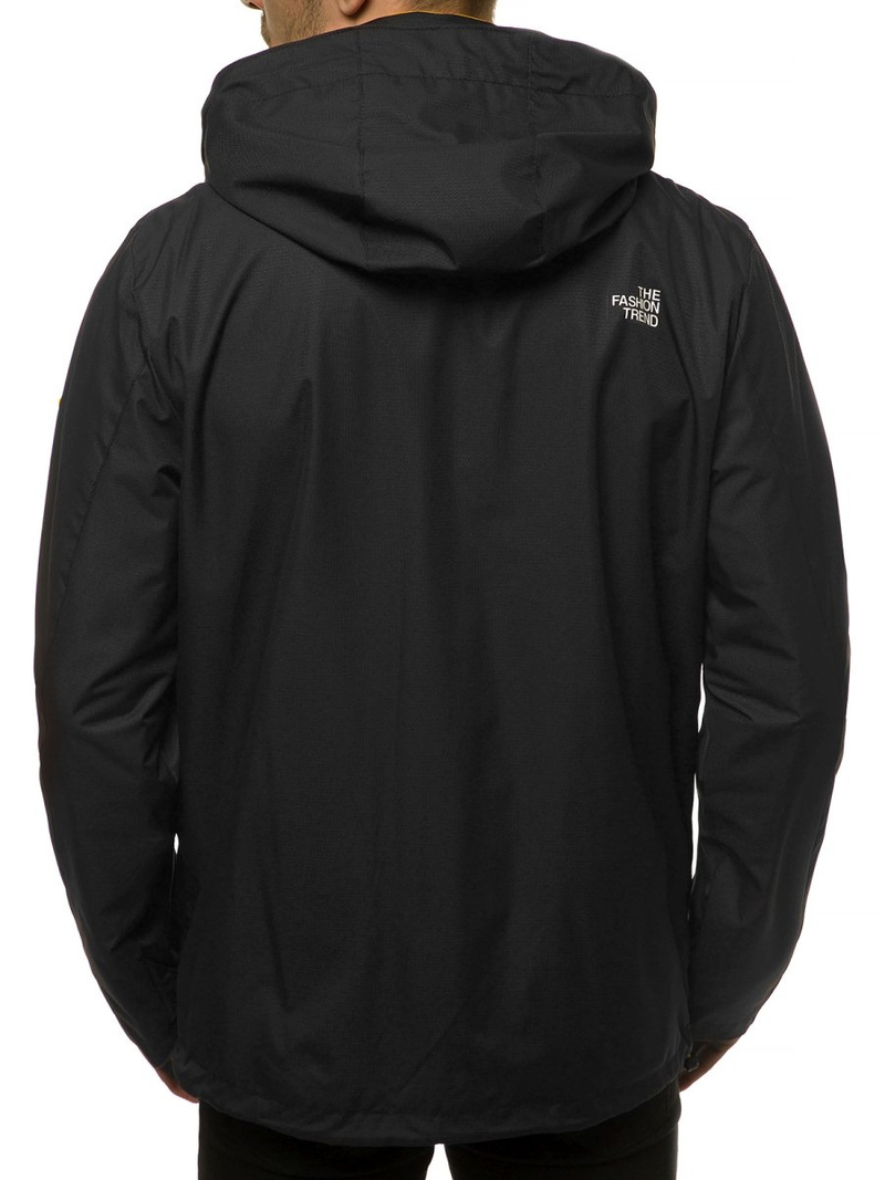 Chaqueta de hombre negra OZONEE MG/2510