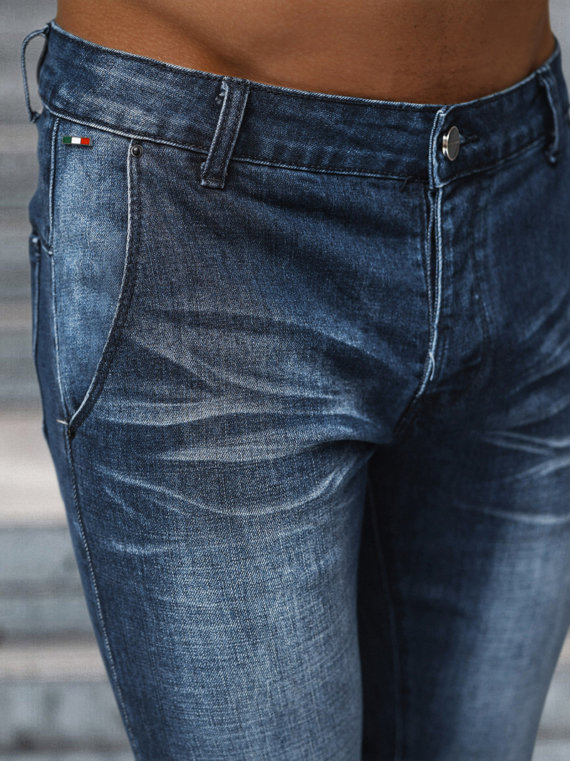 Vaqueros de hombre azul oscuro OZONEE NB/MP0091BS