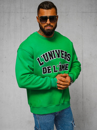 Sudadera de verde OZONEE O/SWE23055