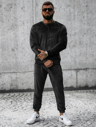 Chándal de hombre negro OZONEE O/D7516