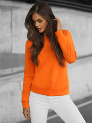 Sudadera de mujer naranja OZONEE JS/W01Z