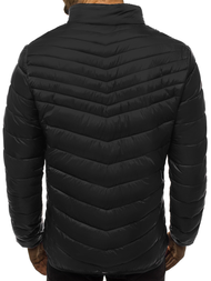 Chaqueta de hombre negra OZONEE JB/JP1137