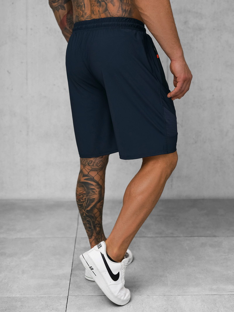 Pantalones cortos deportivos para hombre azul marino OZONEE JS/12K1801/25