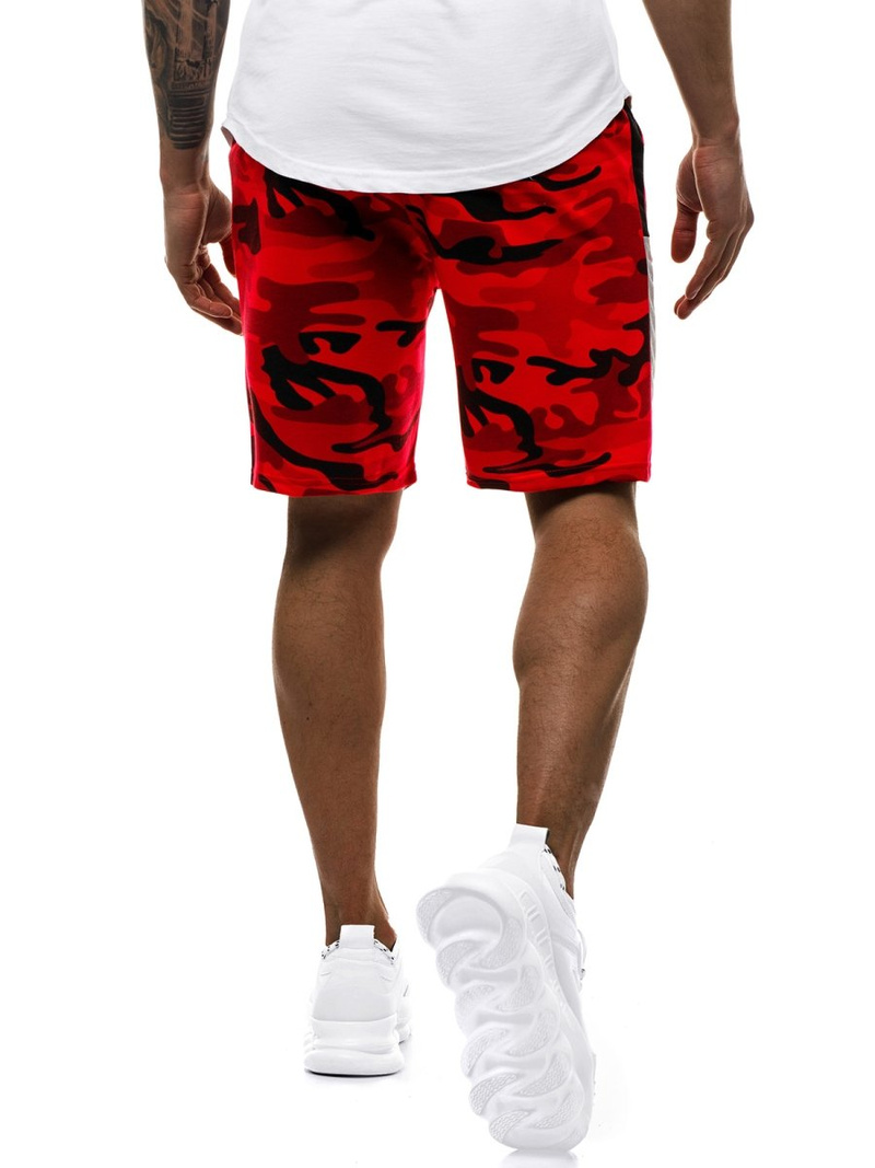 Pantalón corto de hombre rojo JS/KK300160