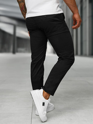Pantalón de hombre negras OZONEE BL/SK222/1
