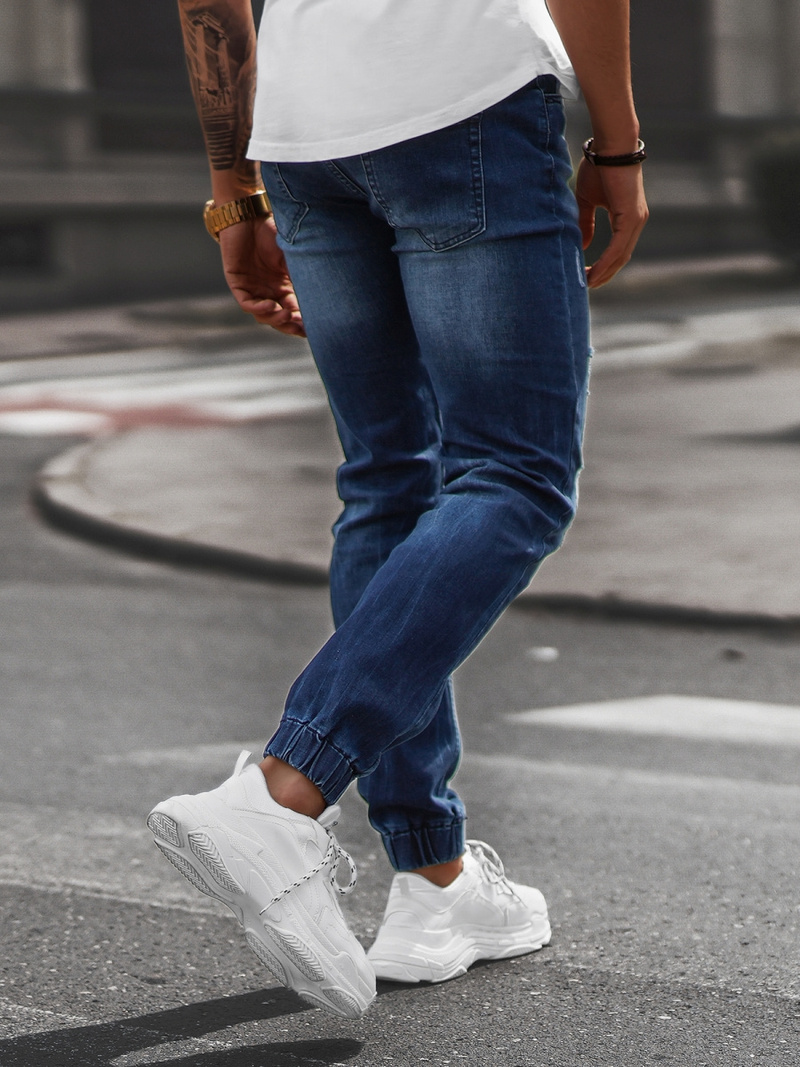 Pantalón jogger de hombre azul oscuro OZONEE NB/MP0014BSZ