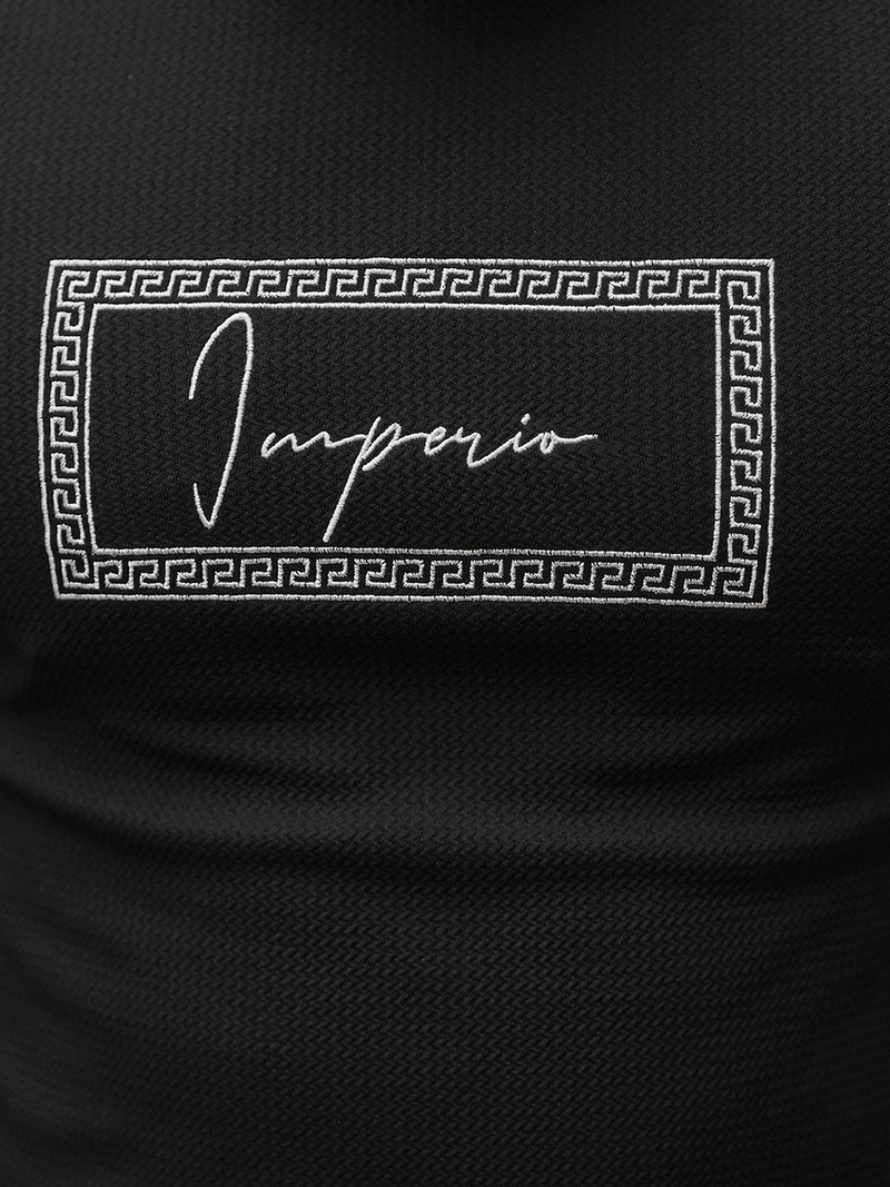 Sudadera de hombre negra OZONEE O/D7192