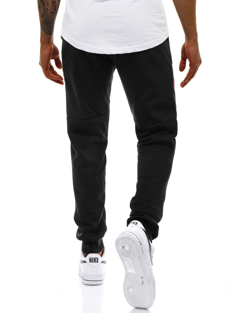 Pantalón de chándal de hombre negras OZONEE JS/JZ11025