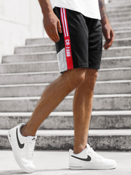 Pantalón corto de hombre negro JS/KS2501