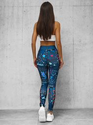 Leggings para mujer índigo OZONEE O/20755Z