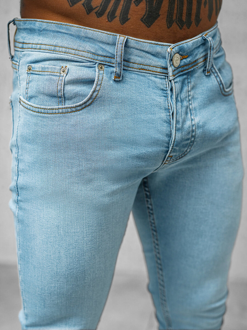 Vaqueros de hombre azul OZONEE O/426SP