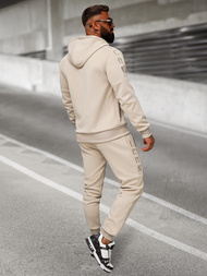 Chándal de hombre beige OZONEE O/LN11760