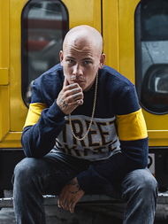 Sudadera de hombre azul marino OZONEE JS/KS1901Z