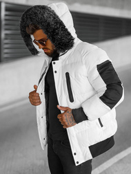 Chaqueta de hombre blanca OZONEE O/M798Z