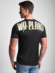 Camiseta de hombre negra OZONEE O/T1277/3Z