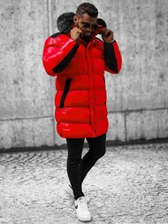 Chaqueta de hombre roja OZONEE O/M800Z