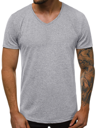 Camiseta de hombre gris OZONEE O/2309