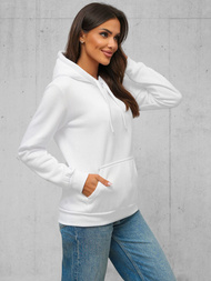 Sudadera de mujer blanca OZONEE JS/W02Z