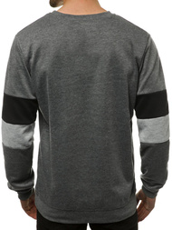 Sudadera de hombre grafito OZONEE JS/JZ11039