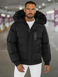 Chaqueta de hombre negra OZONEE O/M798Z