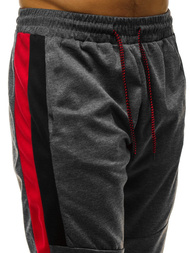 Pantalón de chándal de hombre grafito OZONEE JS/JZ11023