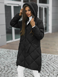 Chaqueta de mujer negra OZONEE JS/5M3168/392Z