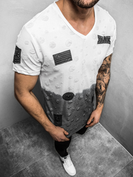 Camiseta de hombre blanca MJ/318YZ