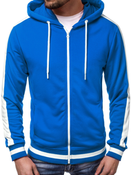 Sudadera de hombre azul OZONEE A/1009Z