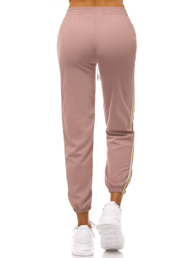 Pantalón de chándal para mujer rosa claro OZONEE JS/1020/B16