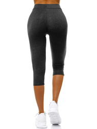 Leggings para mujer gris oscuro OZONEE JS/1037/B2