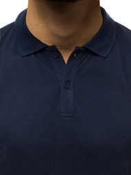 Polo de hombre azul marino OZONEE JS/GD01Z