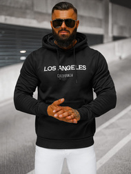 Sudadera de hombre negra OZONEE JS/27B6507/3