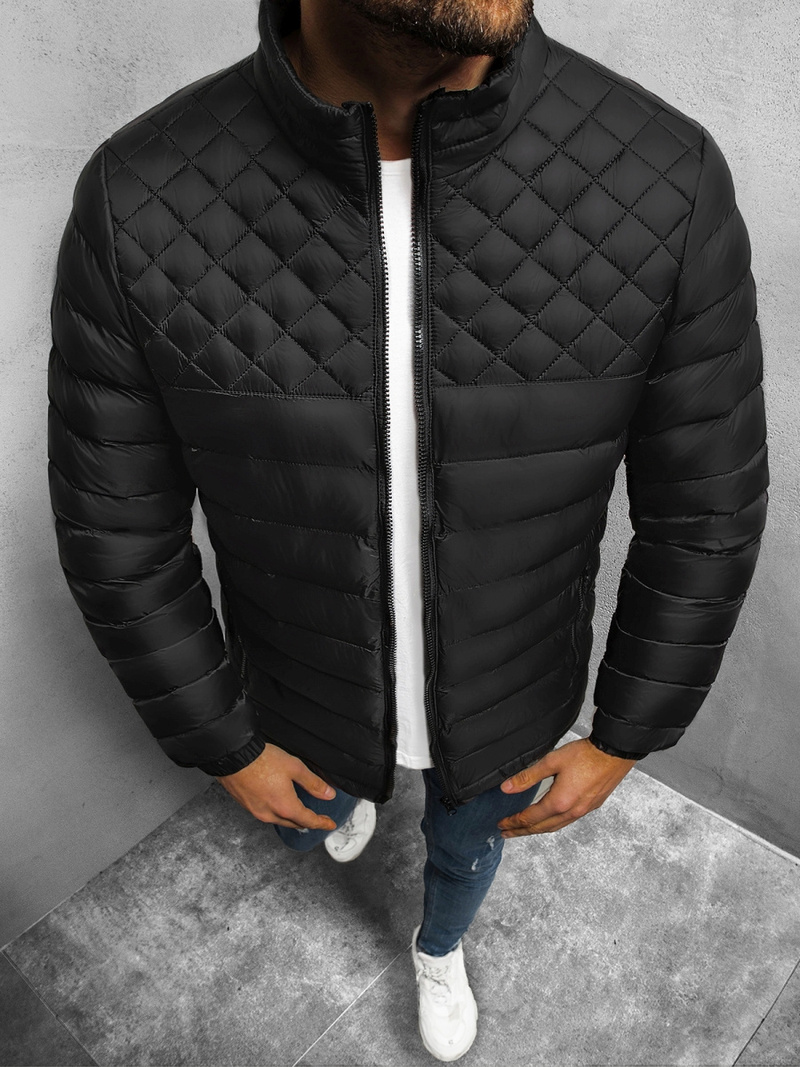 Chaqueta de hombre negra OZONEE O/515Z