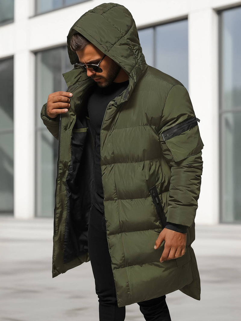 Chaqueta de hombre verde OZONEE O/M799Z