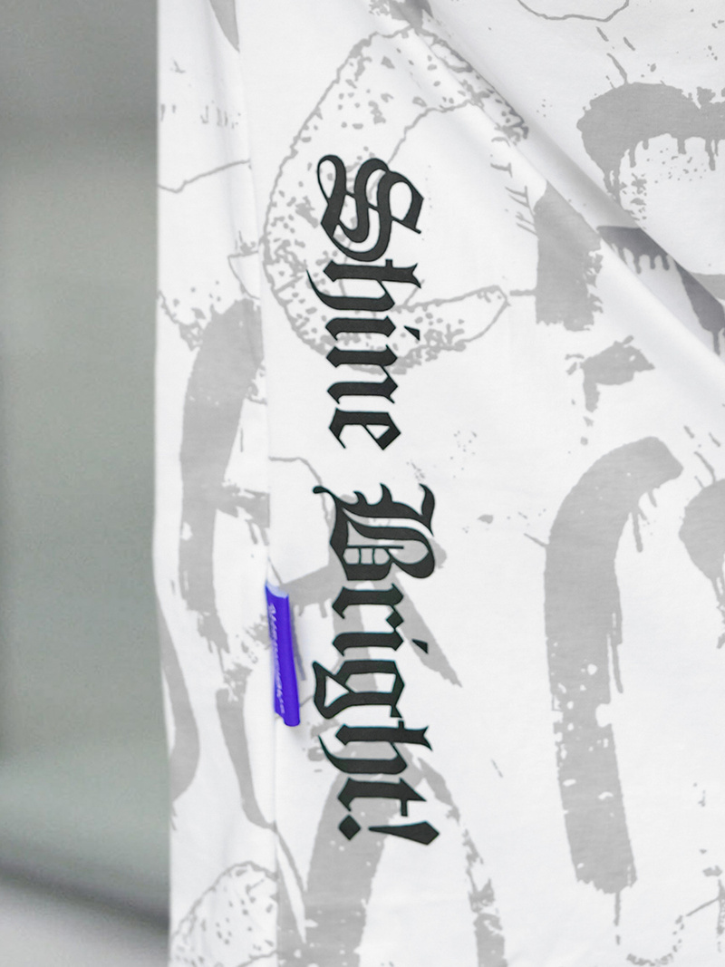 Camiseta de hombre blanco OZONEE O/YN2/621Z