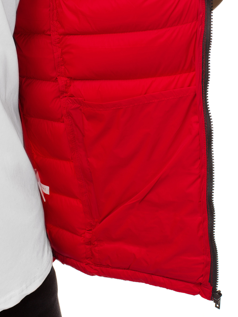 Chaqueta de hombre roja OZONEE JB/JP1111