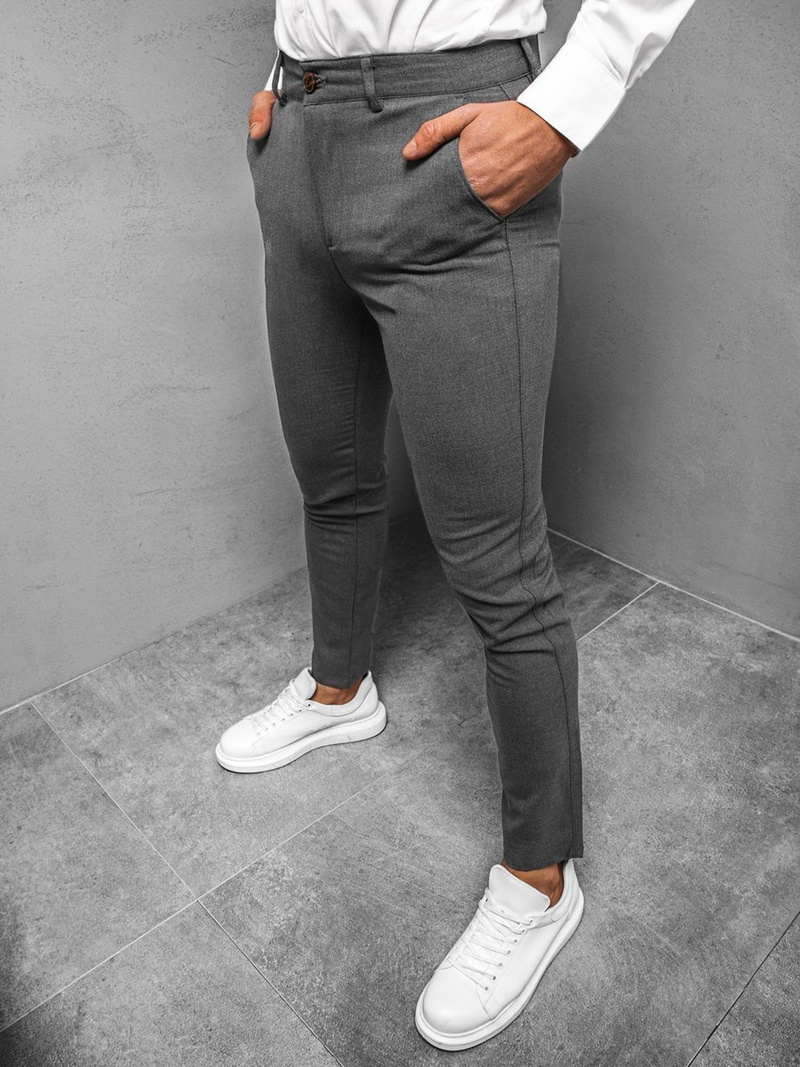 Pantalón de hombre grafito OZONEE DJ/5535