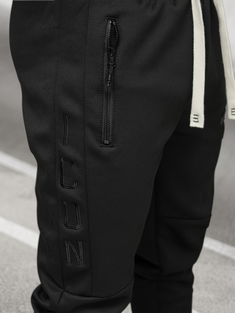 Chándal de hombre negro OZONEE O/LN11760